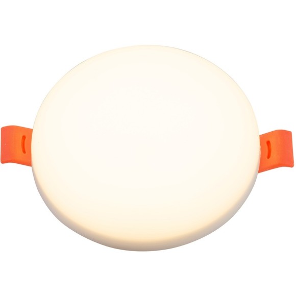 DK4604-WW Встраиваемый светильник, IP 20, 18 Вт, LED 3000, белый, пластик