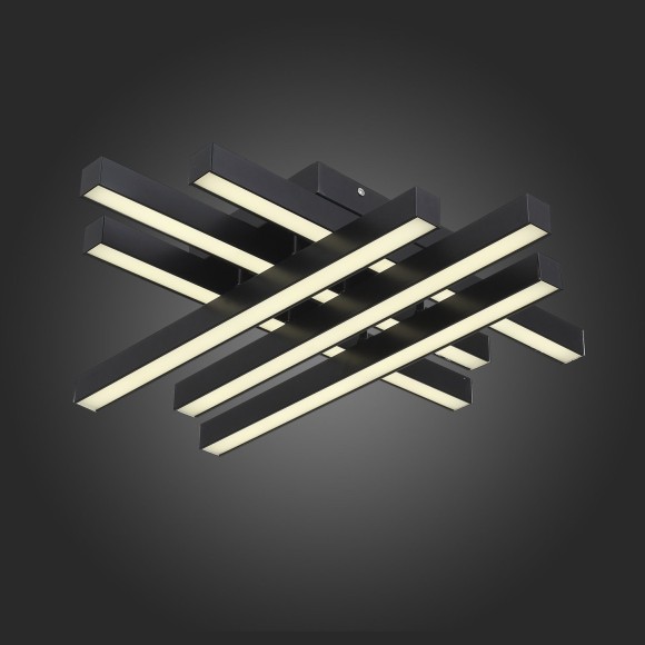 SL933.402.06 Люстра потолочная ST-Luce Черный/Белый,Черный LED 1*36W 3000K/4000K/6000K SAMENTO