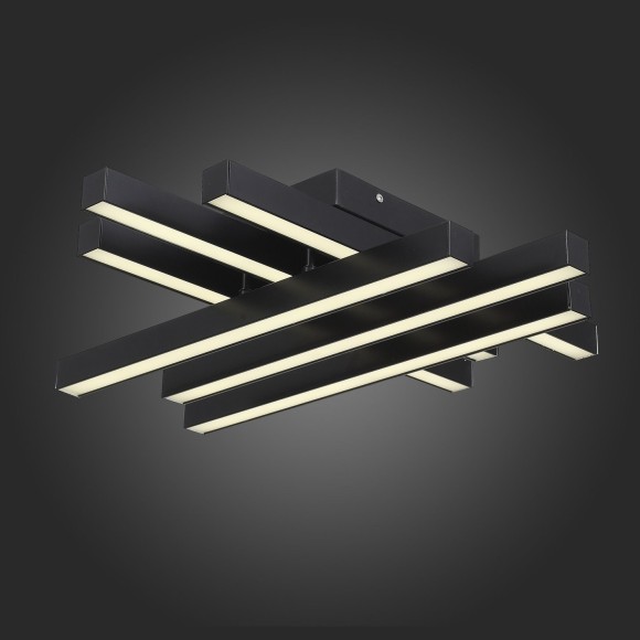 SL933.402.06 Люстра потолочная ST-Luce Черный/Белый,Черный LED 1*36W 3000K/4000K/6000K SAMENTO