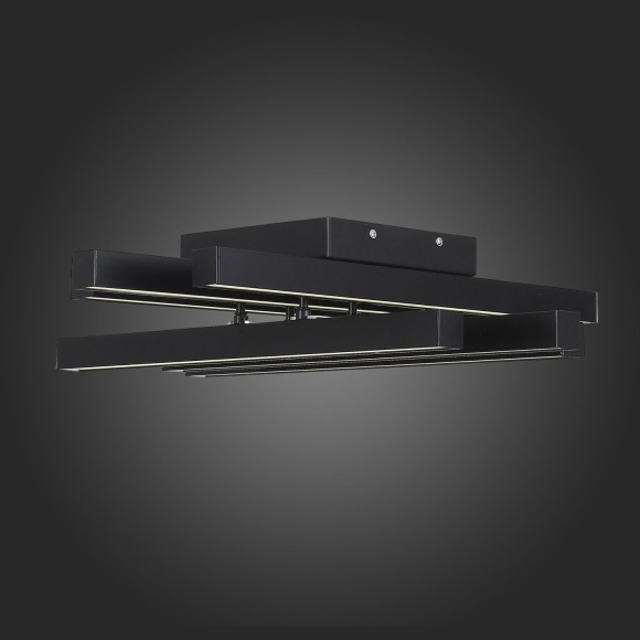 SL933.402.06 Люстра потолочная ST-Luce Черный/Белый,Черный LED 1*36W 3000K/4000K/6000K SAMENTO