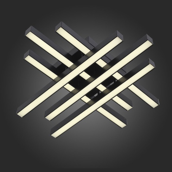 SL933.402.06 Люстра потолочная ST-Luce Черный/Белый,Черный LED 1*36W 3000K/4000K/6000K SAMENTO