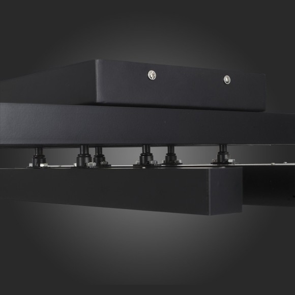 SL933.402.06 Люстра потолочная ST-Luce Черный/Белый,Черный LED 1*36W 3000K/4000K/6000K SAMENTO