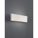 Настенный светильник EGLO CLIMENE 39268, 2 встроенных LED, 2 × 640Лм, 5,4Вт, 3000К, CRI 80, подключение 220В, корпус из шлифованного алюминия, белый пластиковый плафон, длина 255 мм, высота 80 мм