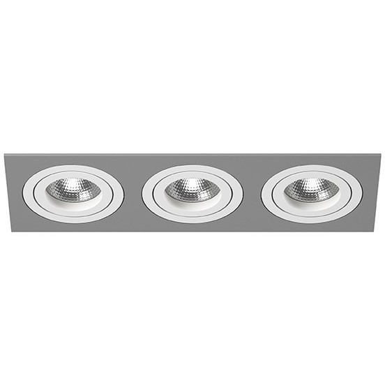 Встраиваемый светильник Lightstar i539060606 Intero 16 под лампы 3xGU10 150W Встраиваемый светильник Lightstar i539060606 Intero 16 под лампы 3xGU10 150W