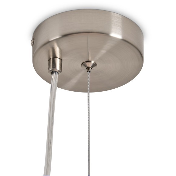 Подвесной светильник с тканевым абажуром 30см и одной лампой E14 Freya Bride FR5367PL-01N