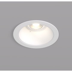 DK2026-WH Встраиваемый светильник IP20 макс 50Вт GU10 белый алюминий DK2026-WH Встраиваемый светильник IP20 макс 50Вт GU10 белый алюминий