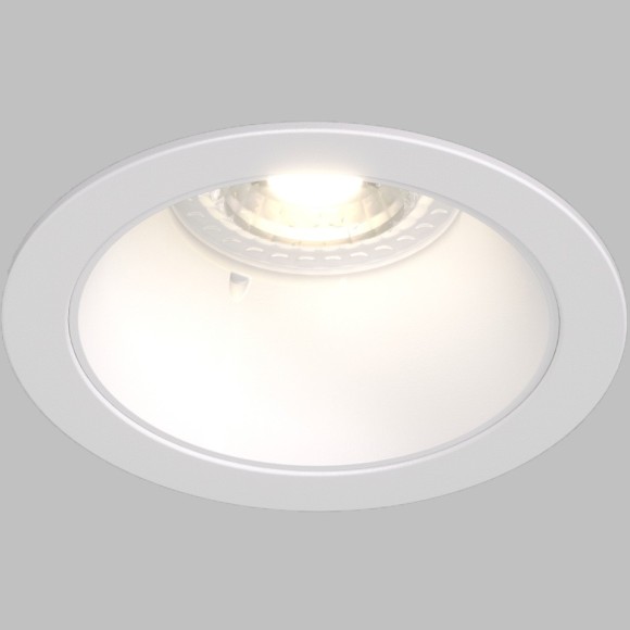 DK2026-WH Встраиваемый светильник IP20 макс 50Вт GU10 белый алюминий