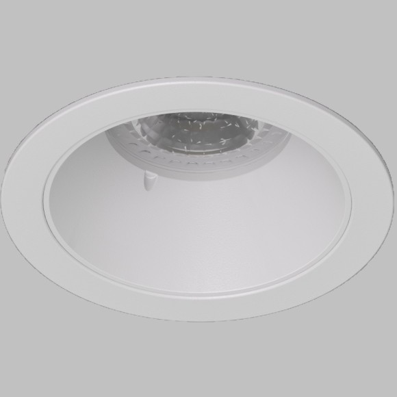 DK2026-WH Встраиваемый светильник IP20 макс 50Вт GU10 белый алюминий