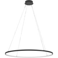 901637 Светодиод подвес с регул тем-ры света PARRUTA, 40W(LED), алюминий, сталь, черный, пластик, бе