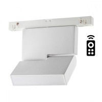 358625 Трековый светодиодный управляемый пультом светильник Novotech Flum CRI90+ 3000-6500К 800Лм 120° 10W