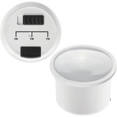 Светодиодный модуль 40x50мм с переключением мощности 3-5-7Вт, макс яркость 560Лм, 120°, 3000К, CRI80 Lightstar 941202 Светодиодный модуль 40x50мм с переключением мощности 3-5-7Вт, макс яркость 560Лм, 120°, 3000К, CRI80 Lightstar 941202