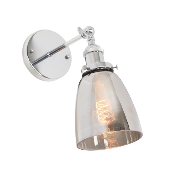 Бра Lumina Deco Fabi LDW 6800-1 CHR+GY Бра Lumina Deco Fabi LDW 6800-1 CHR+GY