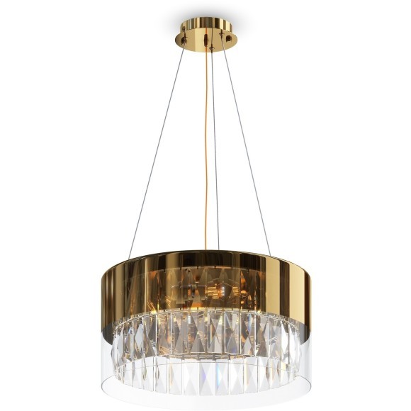 Подвесная люстра хрустальная Wonderland MOD313PL-04G
