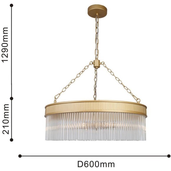 Подвесная люстра Turris 4200-6P