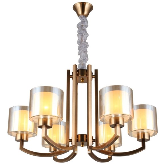 Люстра подвесная Omnilux OML-55913-06 Atessa под лампы 6xE27 40W