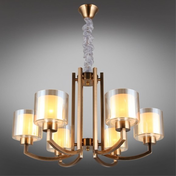 Люстра подвесная Omnilux OML-55913-06 Atessa под лампы 6xE27 40W