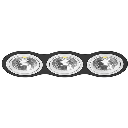 Встраиваемый светильник Lightstar i937060606 Intero 111 под лампы 3xGU10 150W
