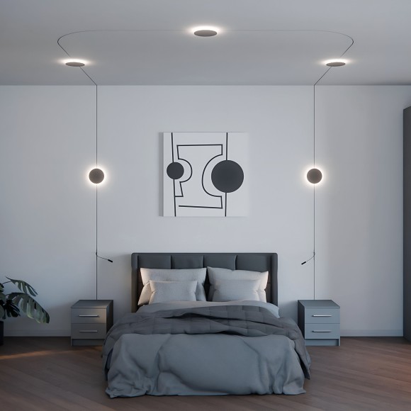 Светильник отраженного света 24V 5W 200° 4000K, черный Linea Lightstar 236147