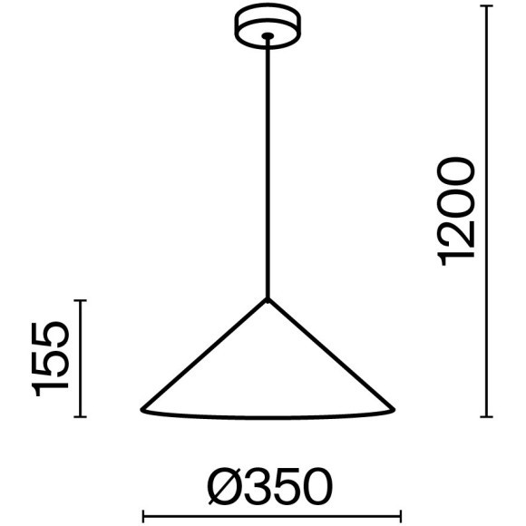 Подвесной светильник Maytoni MOD167PL-01W