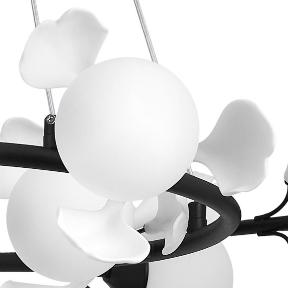 Люстра подвесная Ceramo BW Lightstar 799097 Люстра подвесная Ceramo BW Lightstar 799097