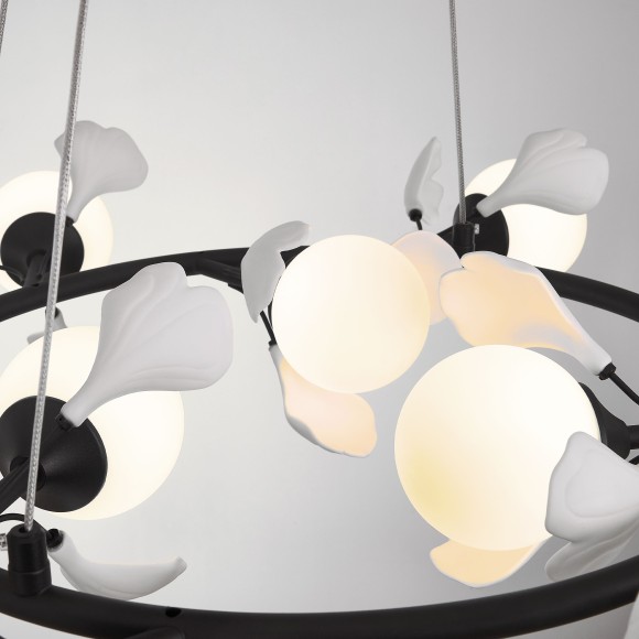 Люстра подвесная Ceramo BW Lightstar 799097 Люстра подвесная Ceramo BW Lightstar 799097