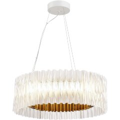 SL6012.203.01 Светильник подвесной ST-Luce Золотистый/Прозрачный LED 1*64W NAZARE SL6012.203.01 Светильник подвесной ST-Luce Золотистый/Прозрачный LED 1*64W NAZARE