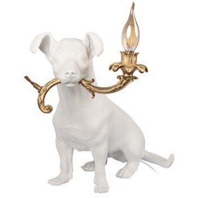 10312 White Настольная лампа LOFT IT Dog