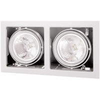 Встраиваемый светильник Lightstar 214120 Cardano под лампы 2xAR111 100W