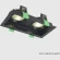 Светильник встроенный Crystal Lux CLT 068C2 BL