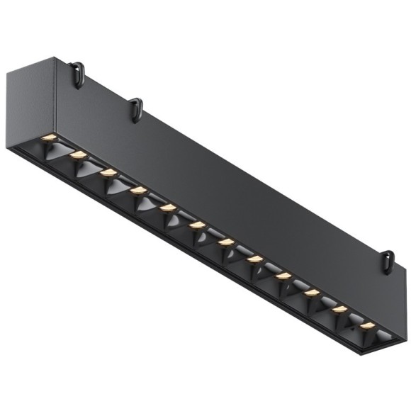 Светильник светодиодный на текстильный шинопровод Maytoni Parity TR128B-12W3K-M-B 955лм 12Вт CRI90