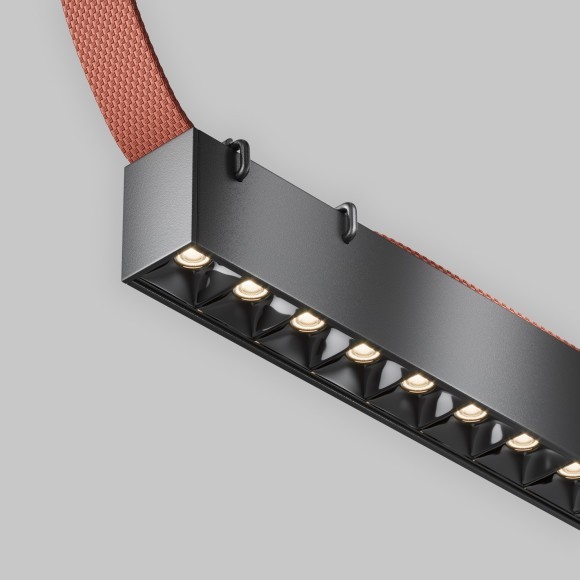 Светильник светодиодный на текстильный шинопровод Maytoni Parity TR128B-12W3K-M-B 955лм 12Вт CRI90