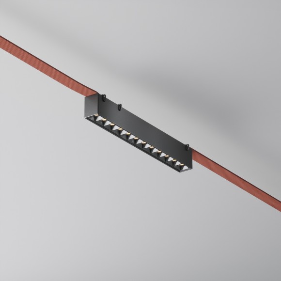 Светильник светодиодный на текстильный шинопровод Maytoni Parity TR128B-12W3K-M-B 955лм 12Вт CRI90