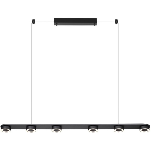 Подвесной линейный светильник IP20 LED 64W 1667Лм 3000K 220V с раздельным вкл. Верх/низ Odeon Light TURMAN 6631/64L Подвесной линейный светильник IP20 LED 64W 1667Лм 3000K 220V с раздельным вкл. Верх/низ Odeon Light TURMAN 6631/64L