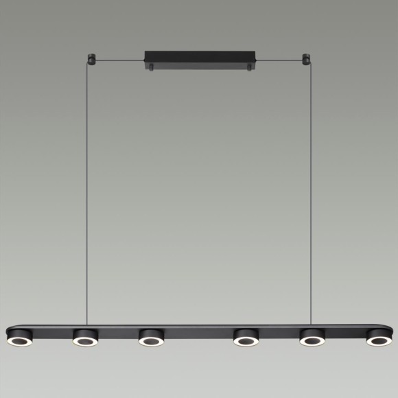 Подвесной линейный светильник IP20 LED 64W 1667Лм 3000K 220V с раздельным вкл. Верх/низ Odeon Light TURMAN 6631/64L Подвесной линейный светильник IP20 LED 64W 1667Лм 3000K 220V с раздельным вкл. Верх/низ Odeon Light TURMAN 6631/64L