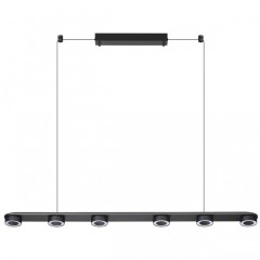 Подвесной линейный светильник IP20 LED 64W 1667Лм 3000K 220V с раздельным вкл. Верх/низ Odeon Light TURMAN 6631/64L Подвесной линейный светильник IP20 LED 64W 1667Лм 3000K 220V с раздельным вкл. Верх/низ Odeon Light TURMAN 6631/64L