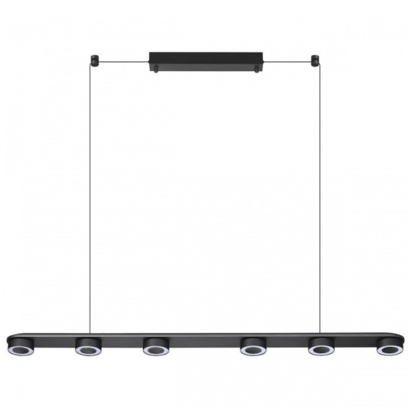 Подвесной линейный светильник IP20 LED 64W 1667Лм 3000K 220V с раздельным вкл. Верх/низ Odeon Light TURMAN 6631/64L Подвесной линейный светильник IP20 LED 64W 1667Лм 3000K 220V с раздельным вкл. Верх/низ Odeon Light TURMAN 6631/64L