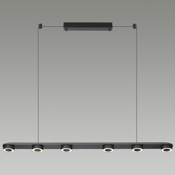 Подвесной линейный светильник IP20 LED 64W 1667Лм 3000K 220V с раздельным вкл. Верх/низ Odeon Light TURMAN 6631/64L Подвесной линейный светильник IP20 LED 64W 1667Лм 3000K 220V с раздельным вкл. Верх/низ Odeon Light TURMAN 6631/64L