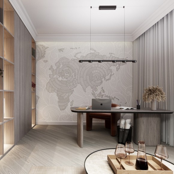 Подвесной линейный светильник IP20 LED 64W 1667Лм 3000K 220V с раздельным вкл. Верх/низ Odeon Light TURMAN 6631/64L Подвесной линейный светильник IP20 LED 64W 1667Лм 3000K 220V с раздельным вкл. Верх/низ Odeon Light TURMAN 6631/64L