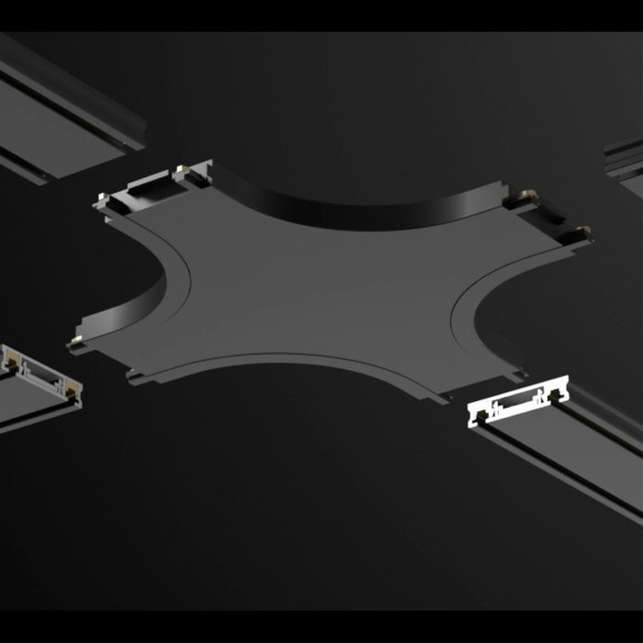 Соединитель Х-образный для накладного шинопровода Novotech Smal 135212