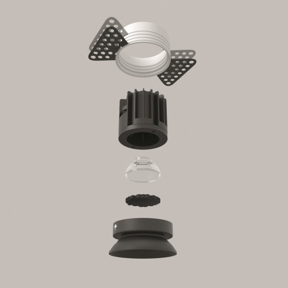 Встраиваемый светильник Technical DL058-7W3K-TRS-B Встраиваемый светильник Technical DL058-7W3K-TRS-B