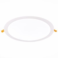 ST209.548.24 Св-к встр. Белый LED 1*24W 4000K 1 848Lm Ra80 110° IP20 D300xH8 90-265V Встраиваемые светильники