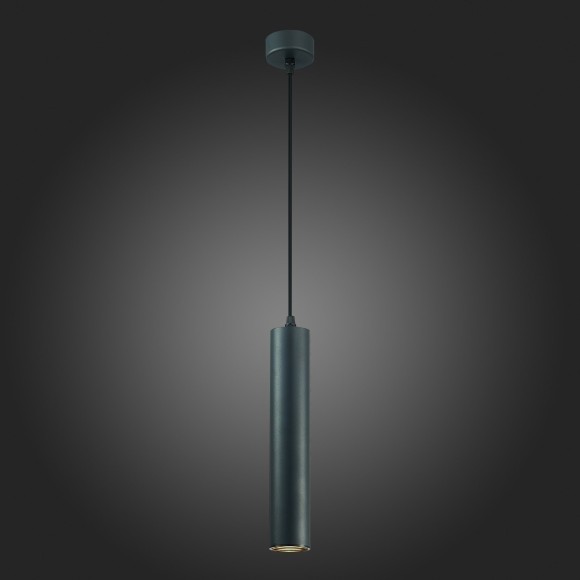 ST151.403.01 Светильник подвесной Черный GU10 1*50W IP20 D54xH290 220V Без ламп Подвесные светильники ST151.403.01 Светильник подвесной Черный GU10 1*50W IP20 D54xH290 220V Без ламп Подвесные светильники