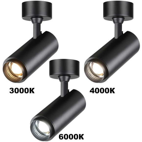 Светильник с сменой температуры и мощности LED 3000К\4000К\6000К 5W/9W/13W Novotech NAIL 359222 Светильник с сменой температуры и мощности LED 3000К\4000К\6000К 5W/9W/13W Novotech NAIL 359222