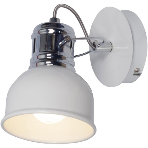 Спот настенный Lussole GRLSP-9955 CARRIZO IP21 под лампу 1xE14 6W Спот настенный Lussole GRLSP-9955 CARRIZO IP21 под лампу 1xE14 6W