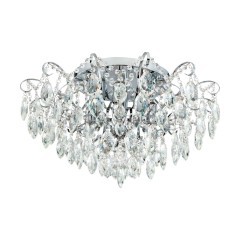 39521 FENOULLET Люстра потолочная с 6 лампами E14, 150Вт, хрусталь, хромированный 39521 FENOULLET Люстра потолочная с 6 лампами E14, 150Вт, хрусталь, хромированный