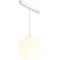 TR039-2-5W3K-W Трековый магнитный светодиодный светильник Maytoni Radity 48V CRI90+ 3000К 220Лм 360° 5Вт