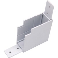 Соединитель PRO L-образный вертикальный Teta Lightstar 505136-ALU