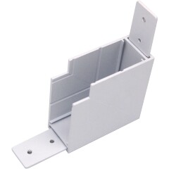 Соединитель PRO L-образный вертикальный Teta Lightstar 505136-ALU