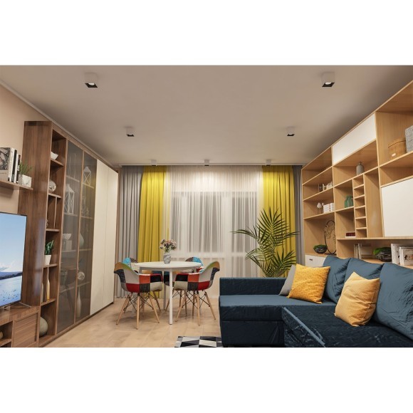 Точечный светильник DK3030 DK3080-WB+WH