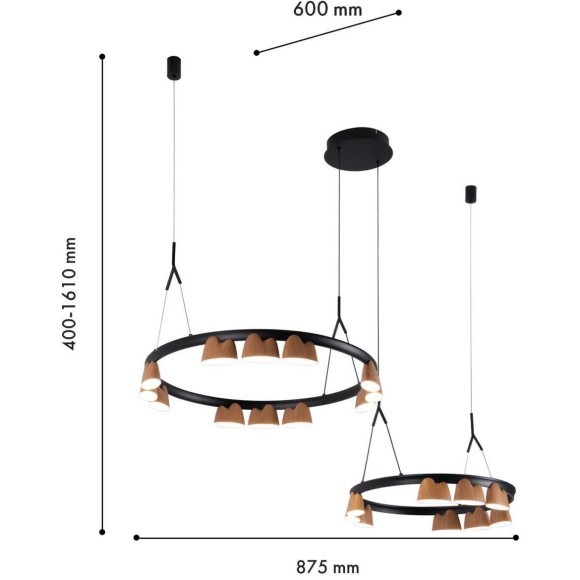 Подвесной светильник Interline 4266-21P